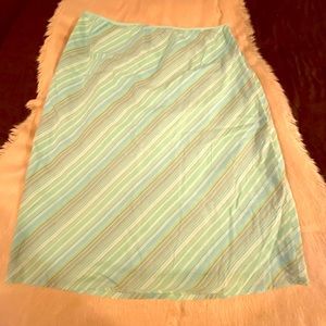 Striped skirt